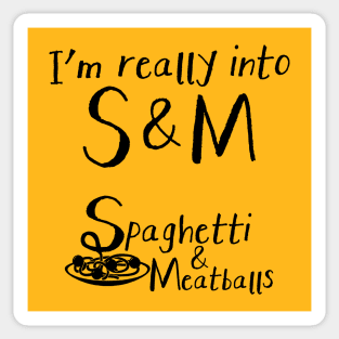 Spaghetti & Meatballs Sticker